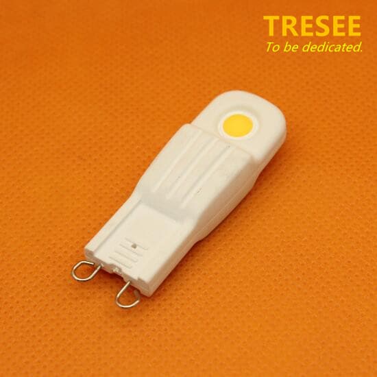 Plastic Body Halogen Replacement G9 LED Lamp Bulb 4W CE UL